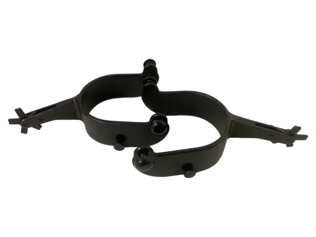 Youth Bull Riding Spurs – 15 Degree Offset Spurs for Control & Performance | Rowdy Rowels